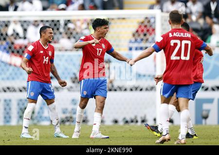 Al Rayyan L R Youstin Salas Of Costa Rica Yeltsin Tejeda Of Costa