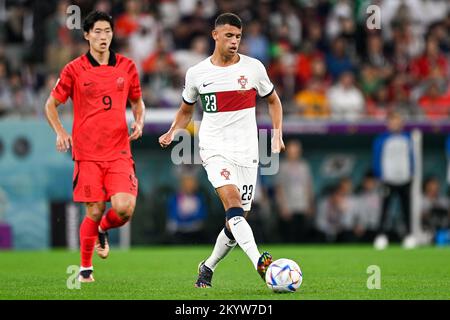 Matheus Nunes Of Portugal During The FIFA World Cup Qatar 2022 Match