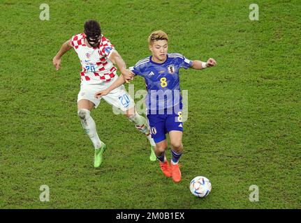 AL WAKRAH QATAR DECEMBER 5 Ritsu Doan Of Japan Looks On During The