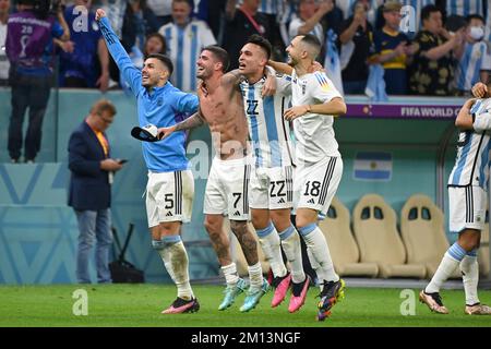 Lusail Qatar Leandro Paredes Of Argentina During The Fifa