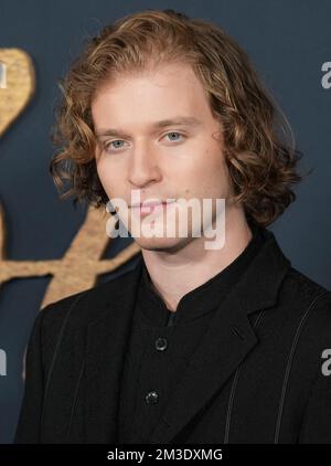 Fred Hechinger Arrives At THE PALE BLUE EYE Los Angeles Premiere Held