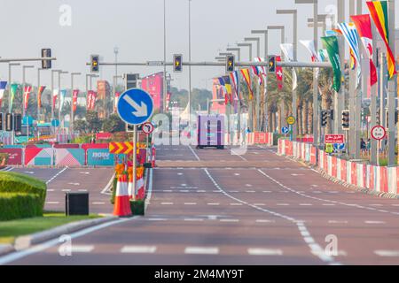 FIFA Buses For Those Who Come To Qatar To Watch Football World Cup In