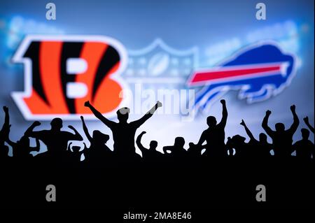 Buffalo Usa January Cincinnati Bengals Vs Buffalo Bills