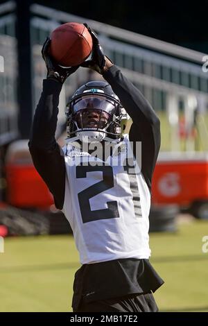 Jacksonville Jaguars Defensive Back Darious Williams Works On A