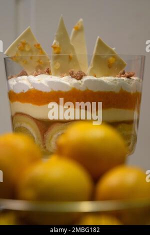 Platinum Jubilee Pudding Lemon Swiss Roll And Amaretti Trifle Recipe