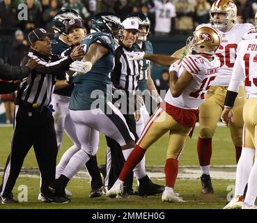 Philadelphia Eagles Defensive Tackle Milton Williams Lays A Hard