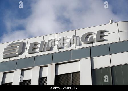 Eiffage Construction Logo Stock Photo Alamy