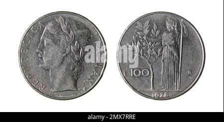 Italy Lire On A White Background Stock Photo Alamy