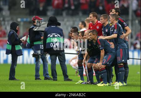 FC Viktoria Plzen Team Pose Before The Soccer Europa League 2nd Round