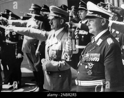 June Berlin Germany Adolf Hitler Thanking His Condor