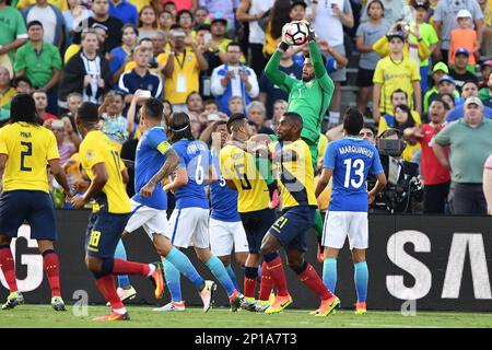 Brazil Goalkeeper Alisson Stock Photo Alamy