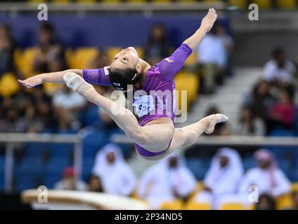 Doha Qatar 4th Mar 2023 Qiu Qiyuan Of China Competes During The