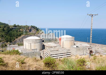 Lemoniz Unfinished Nuclear Power Plant Spain Abandoned Industrial