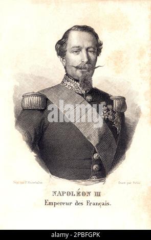 Portrait De Napoleon Iii Stock Photo Alamy