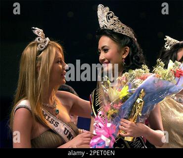 The Newly Crowned Miss Universe Australia Tegan Martin Poses For Photos