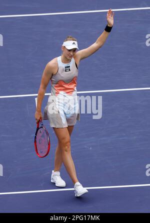 Aryna Sabalenka Of Belarus Reacts After Winning The First Set Against