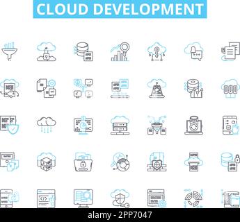 Devops Icon Set Devops Icons Devops Line Icons Vector Illustration