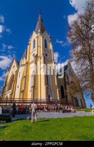 Basilica Of The Visitation Of The Blessed Virgin Mary Stock Photo Alamy