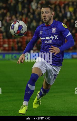 Conor Chaplin Of Ipswich Town Celebrates His Goal To Make It