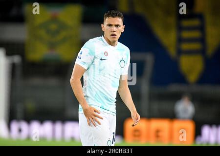 Inter S Kristjan Asllani Portrait During Warm Up During Venezia Fc Vs