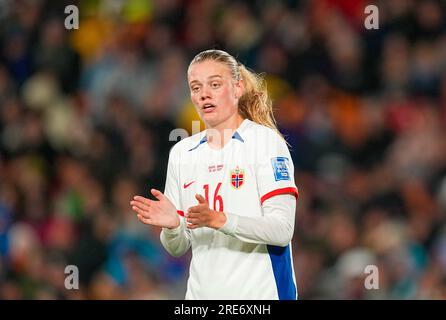 July 25 2023 Mathilde Harviken Norway Looks On During A Group A