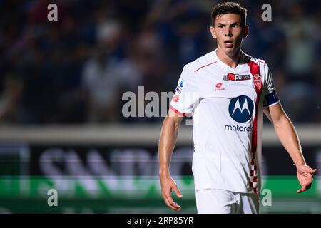 Matteo Pessina Of Ac Monza Looks On During The Serie A Enilive Match