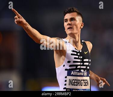 BRUSSELS Jakob Ingebrigtsen Breaks The World Record In The 2000