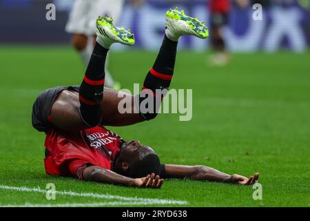 Fikayo Tomori Of Ac Milan Seen In Action During Serie A