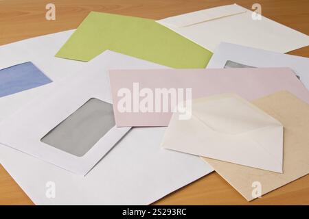 Many Different Envelopes Envelopes In Various Sizes Postage Increase