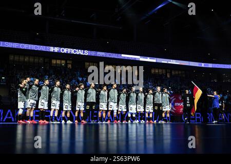 Polen Bei Nationalhymne DEN Polen Vs Schweiz Handball IHF