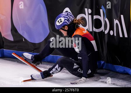 Dresden Germany January Michelle Velzeboer Of Netherlands During