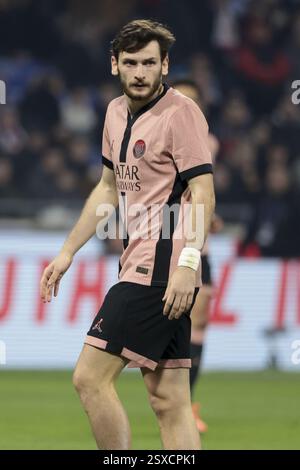 Khvicha Kvaratskhelia Of Psg During The French Championship Ligue