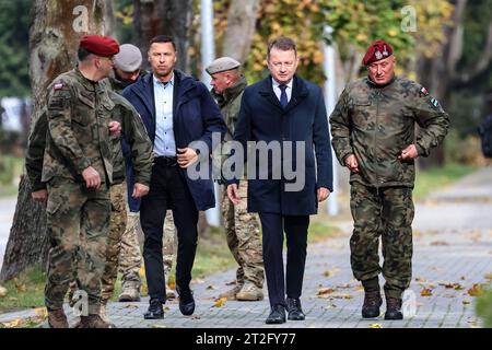 Ministrer Of National Defense Of Poland Mariusz B Aszczak Speaks