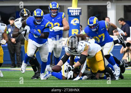 Pittsburgh Steelers Guard Isaac Seumalo Blocks During An Nfl