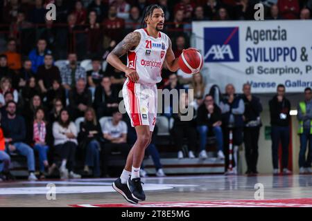 Olivier Hanlan Of Pallacanestro Varese Openjobmetis Seen In Action