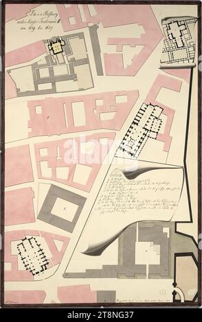 Vienna I Hofburg Aman Reconstruction Preliminary Drawing For The