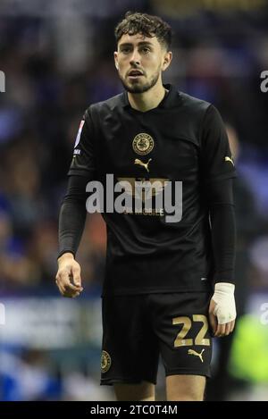 Reading UK 09th Dec 2023 Harvey Knibbs 7 Of Reading Celebrates His