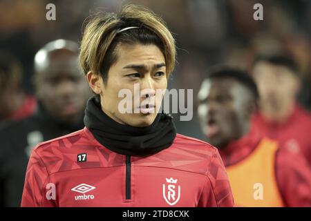 Keito Nakamura Of Reims During The French Championship Ligue 1 Football