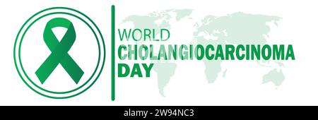 World Cholangiocarcinoma Day Vector Illustration Suitable For Greeting