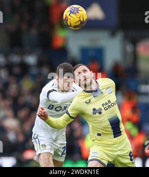 Sam Byram Of Leeds United With The Ball During The Sky Bet Championship