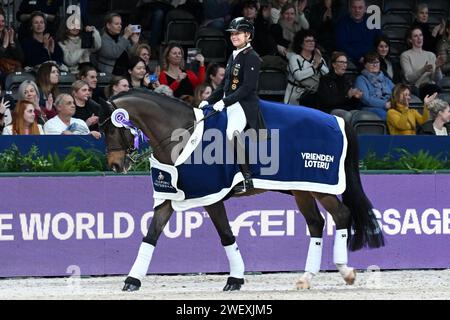 AMSTERDAM Second Place For Isabell Werth With DSP Quantaz During The