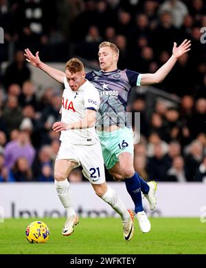 Dejan Kulusevski Of Tottenham Hotspur During Tottenham Hotspur And If