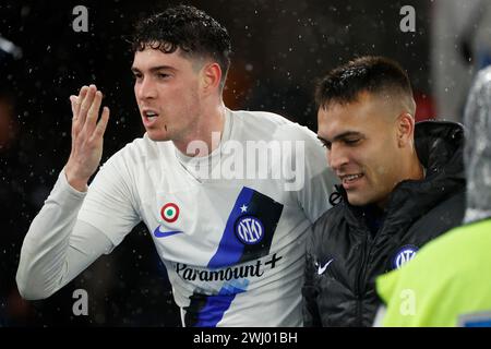 Lautaro Martinez And Bastoni Alessandro Fc Internazionale During Serie