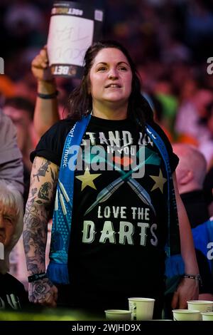 A Darts Fan During Night Three Of The Betmgm Premier League At The