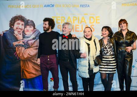 Gaizka Urresti And Elisa M Gica Posed On The Red Carpet Photocall