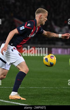 Jens Odgaard Bologna Fc In Action During Inter Fc Internazionale Vs