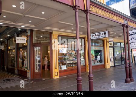 Adelaide Arcade Historic Shopping Arcade And Haigh S Chocolate Shop