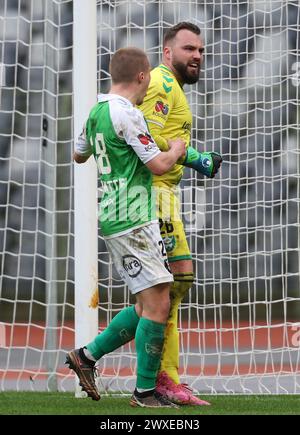 Brussels Belgium 30th Mar 2024 Anderlecht S Mats Rits Reacts During