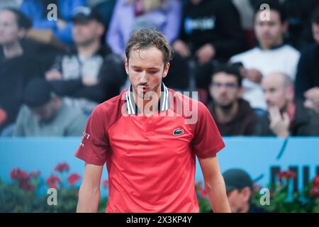 Daniil Medvedev Against Matteo Arnaldi In The Men S Singles Round Of