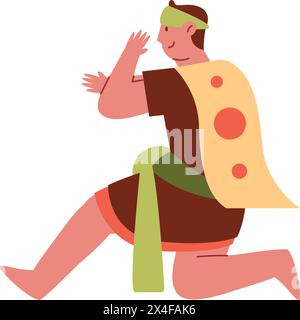 Gawai Dayak Indigenous Man Stock Vector Image Art Alamy